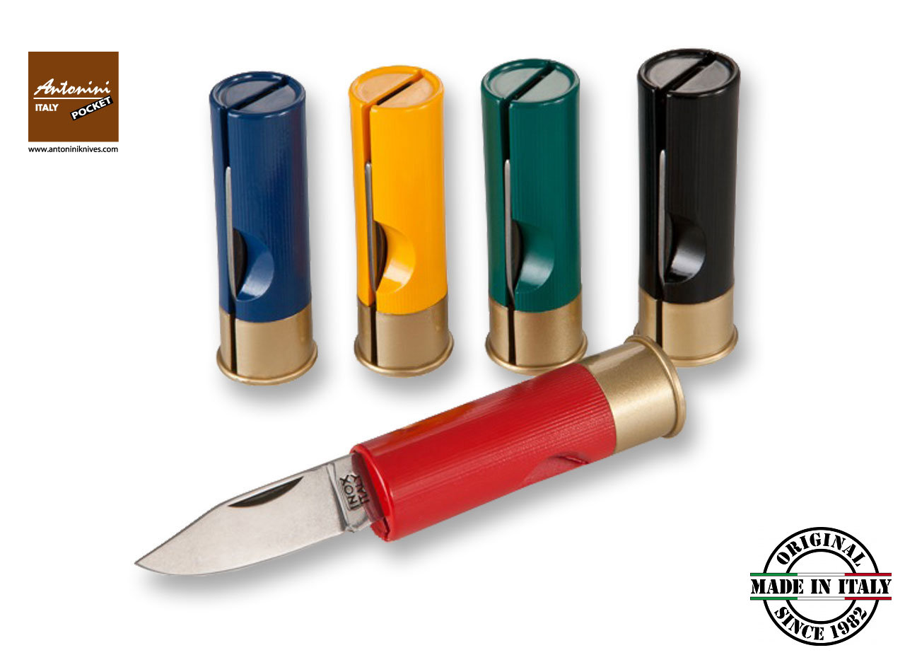 Original line of bullet and cartridge knives